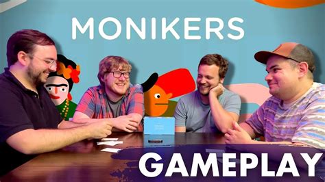 Monikers: The Hilarious Party Game That Tests Your Knowledge and Charades Skills!