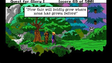 Quest for Glory: A Hilarious Adventure Through Roamance, Monsters, and Talking Trees!