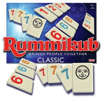 Rummikub:  A Timeless Tile-Laying Game for Strategic Thinkers and Family Fun!