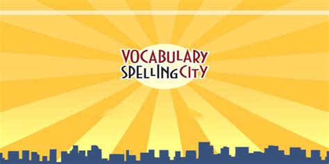 Vocabulary Spelling City! Learn Words While Having Epic Fun!